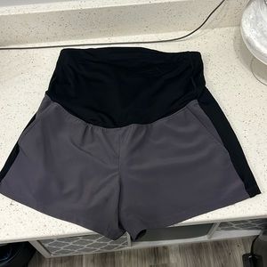 Isabel Maternity shorts (grey/black) size M